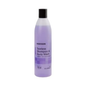 Pack of 36 Baby Shampoo 8 oz. Baby Fresh Scent Solution PH Balanced skin care solution for showers or baths Tearless Shampoo in Plastic Bottles
